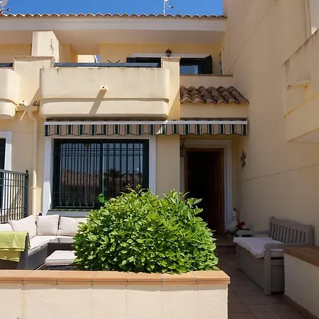 Beautiful Townhouse With Views Over The Communal Pool Close To Golf Course *