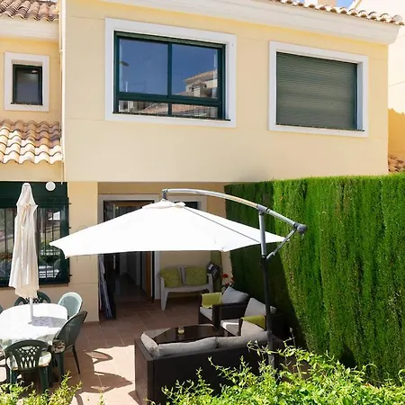 Beautiful Townhouse With Views Over The Communal Pool Close To Golf Course