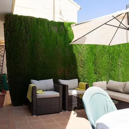 Beautiful Townhouse With Views Over The Communal Pool Close To Golf Course *